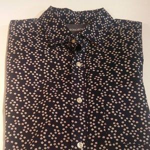Bonobos Navy print shirt.